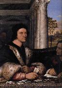Sebastiano del Piombo Retrato de Ferry Carondelet con sus secretarios USA oil painting artist